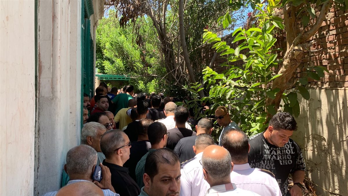 جنازة العقيد أحمد بلال 