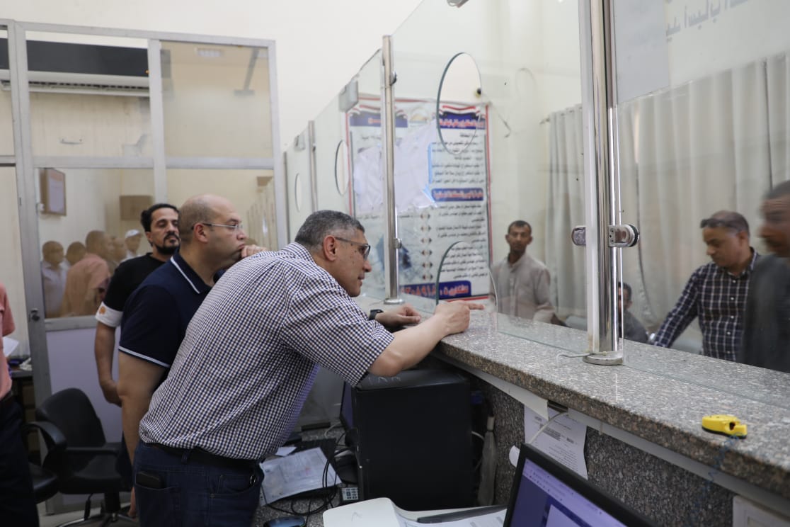 محافظ الجيزة يتفقد المركز التكنولوجي