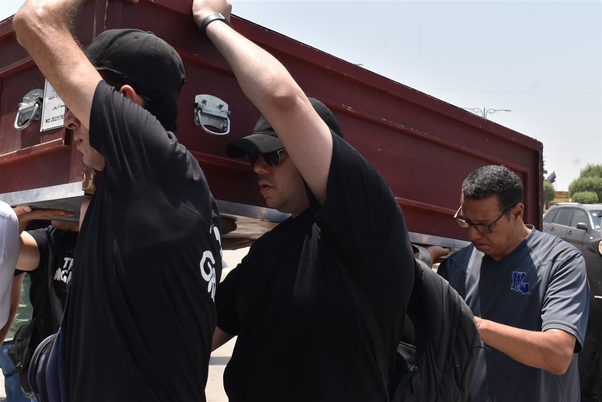 جثمان المطرب ضياء عز الدين