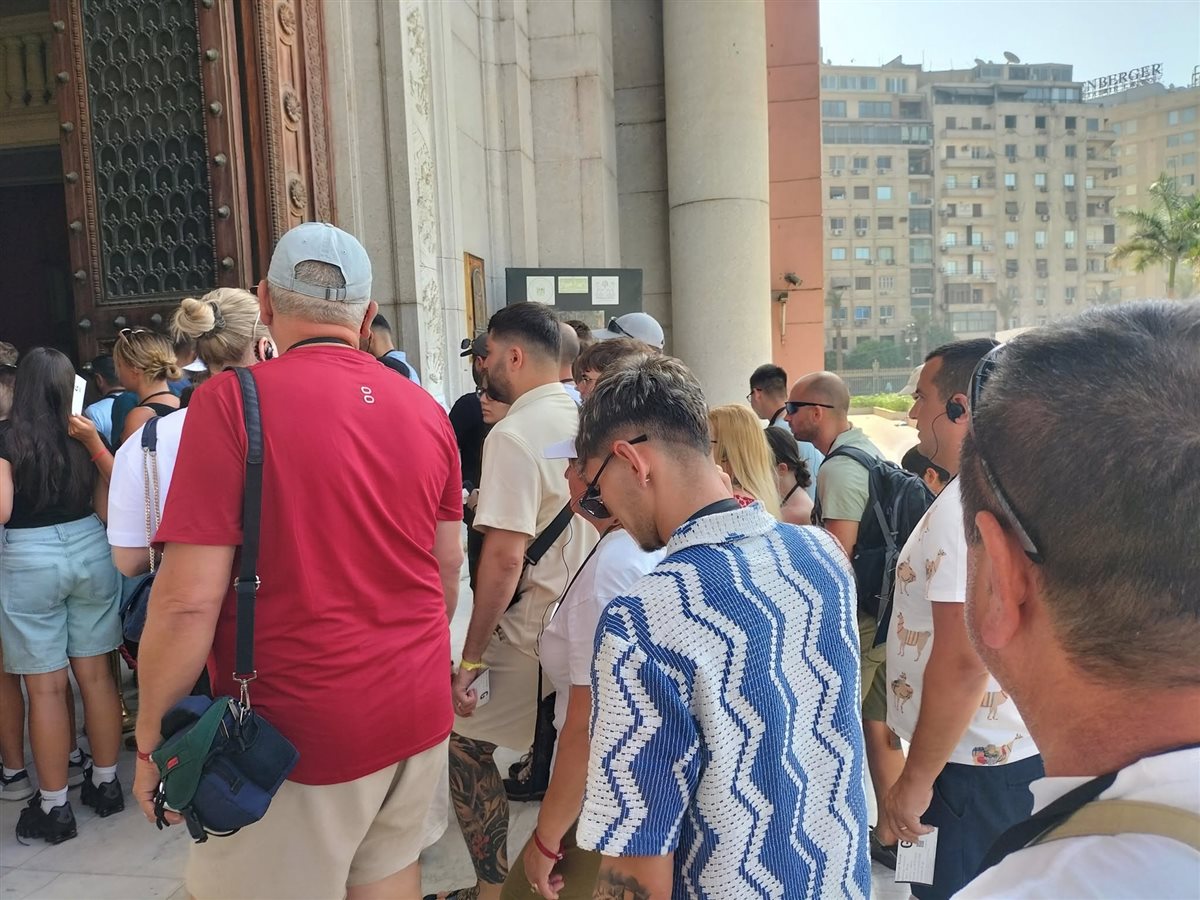 المتحف المصري بالتحرير يستقبل الزائرين من أنحاء العالم