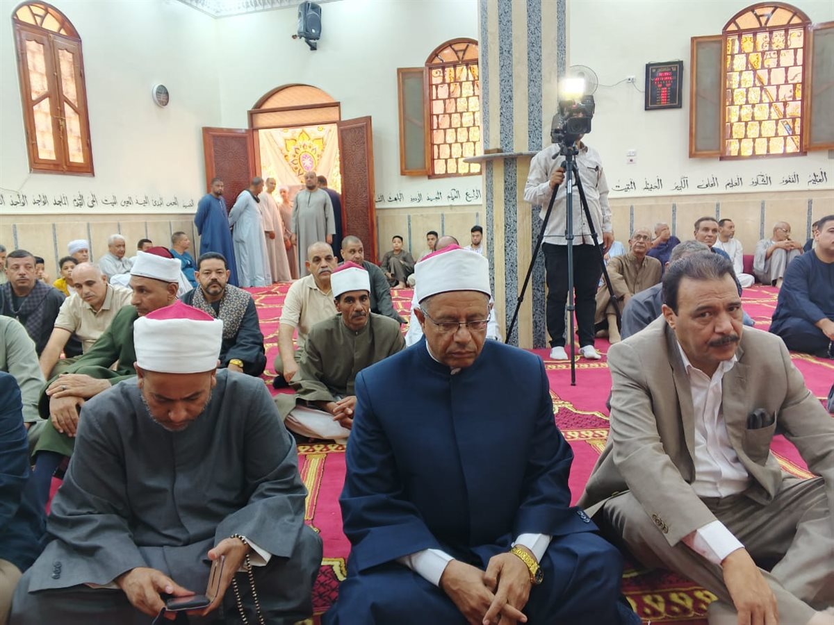 افتتاح مسجد ابوبكر الصديق بقرية بلصفورة