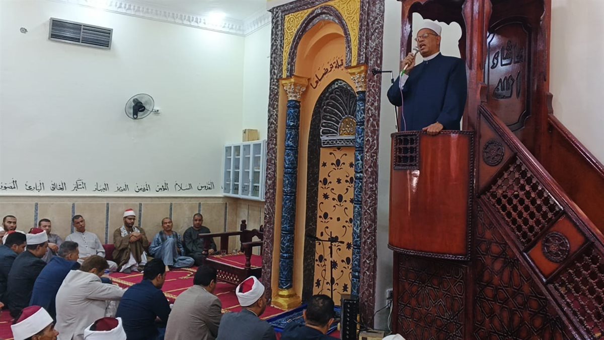 افتتاح مسجد ابوبكر الصديق بقرية بلصفورة