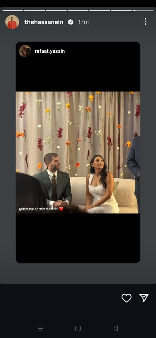 خطوبة الفنان أحمد حسانين على فتاة من خارج الوسط الفني