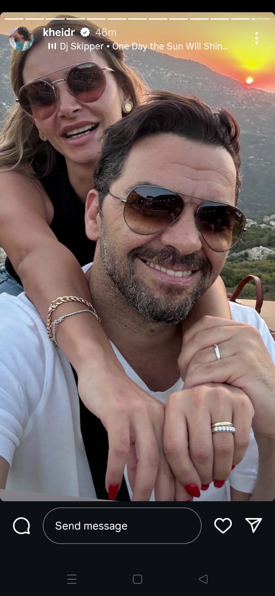  زوج ابنة نجلاء فتحي يعلن خطبته على فتاة من خارج الوسط الفني