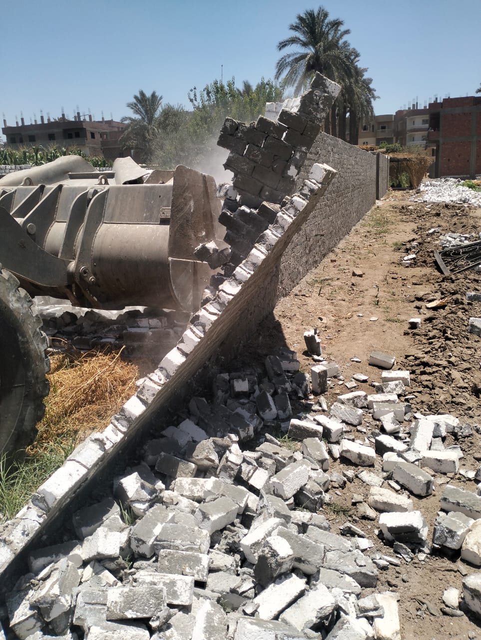 إزالة حالات تعدٍ على أملاك الدولة