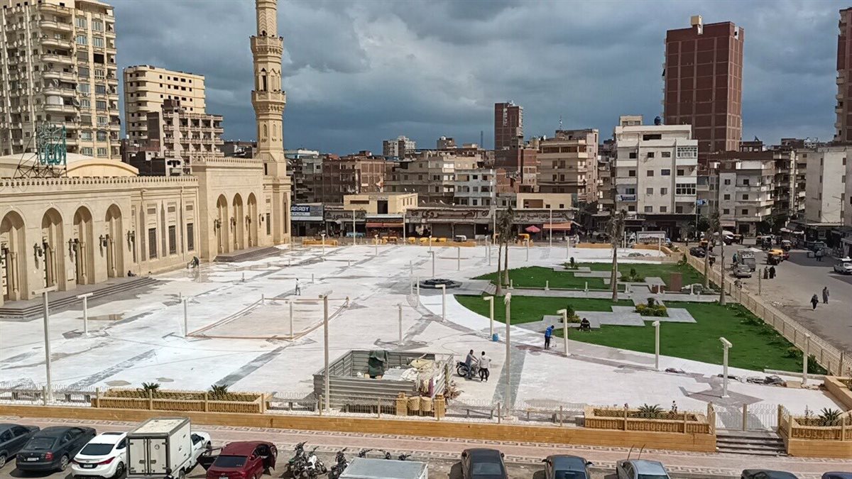 وزير الأوقاف ومفتي الجمهورية يفتتحان  مشروع تطوير ساحة مسجد سيدي إبراهيم الدسوقي بكفر الشيخ بالتعاون مع وزارة الثقافة