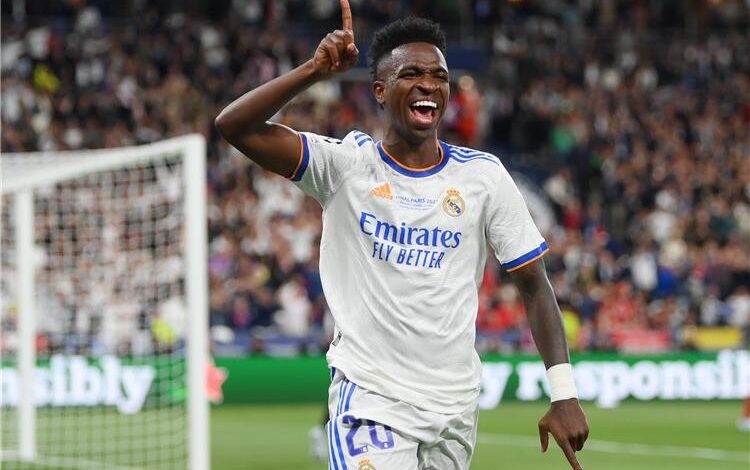 <strong>البرازيلي فينيسيوس جونيور مهاجم فريق ريال مدريد</strong>