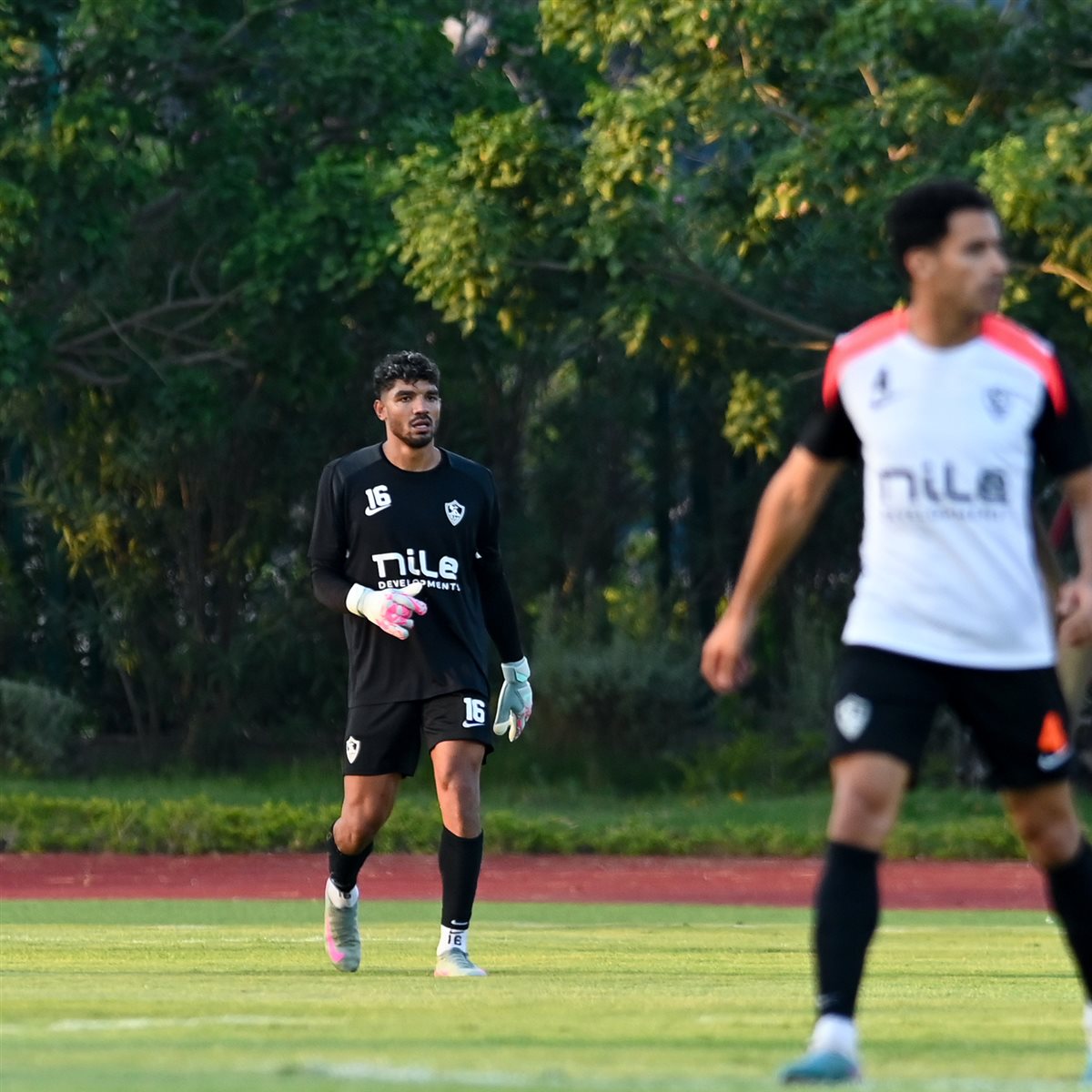 <strong>صور من مباراة الزمالك والشمس الودية </strong>