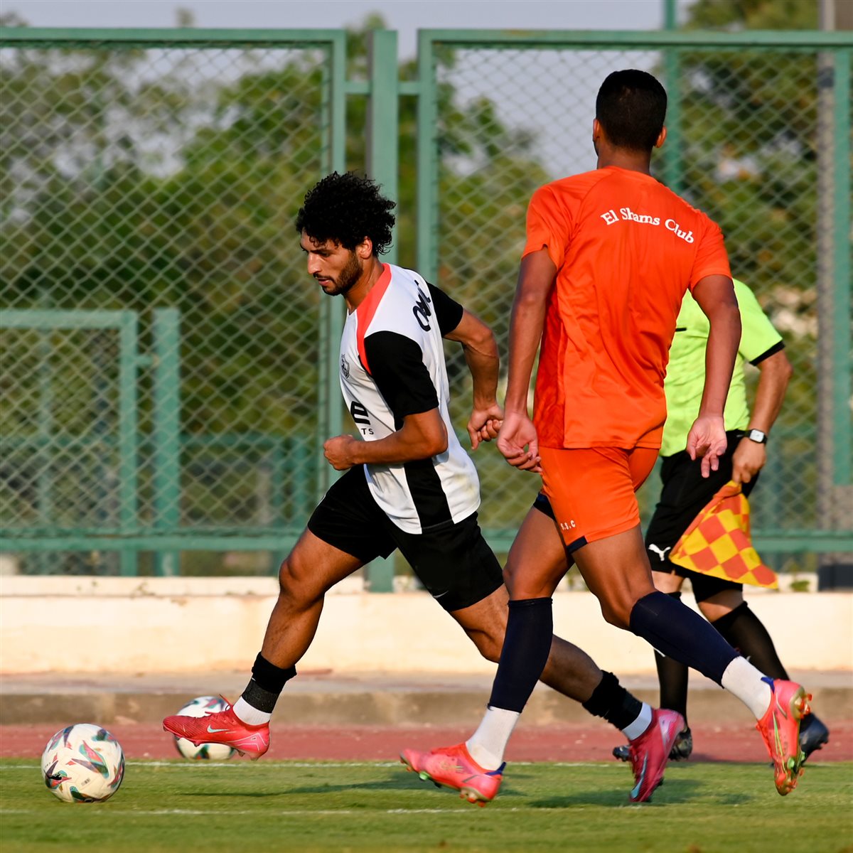 <strong>صور من مباراة الزمالك والشمس الودية </strong>