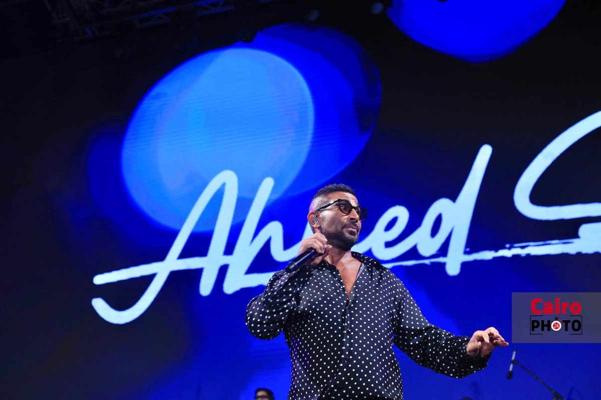 أحمد سعد من حفل مهرجان ليالي مراسي