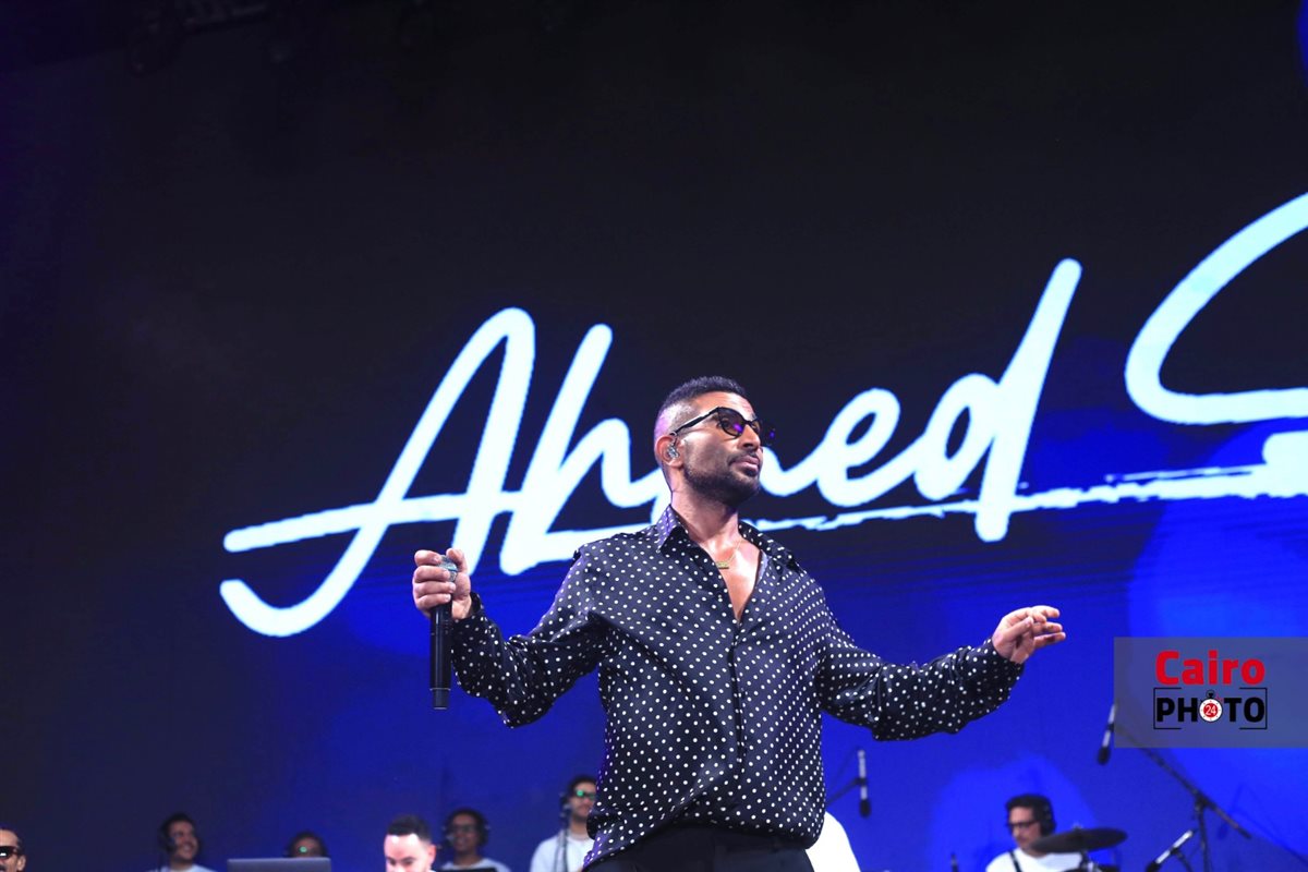 أحمد سعد من حفل مهرجان ليالي مراسي