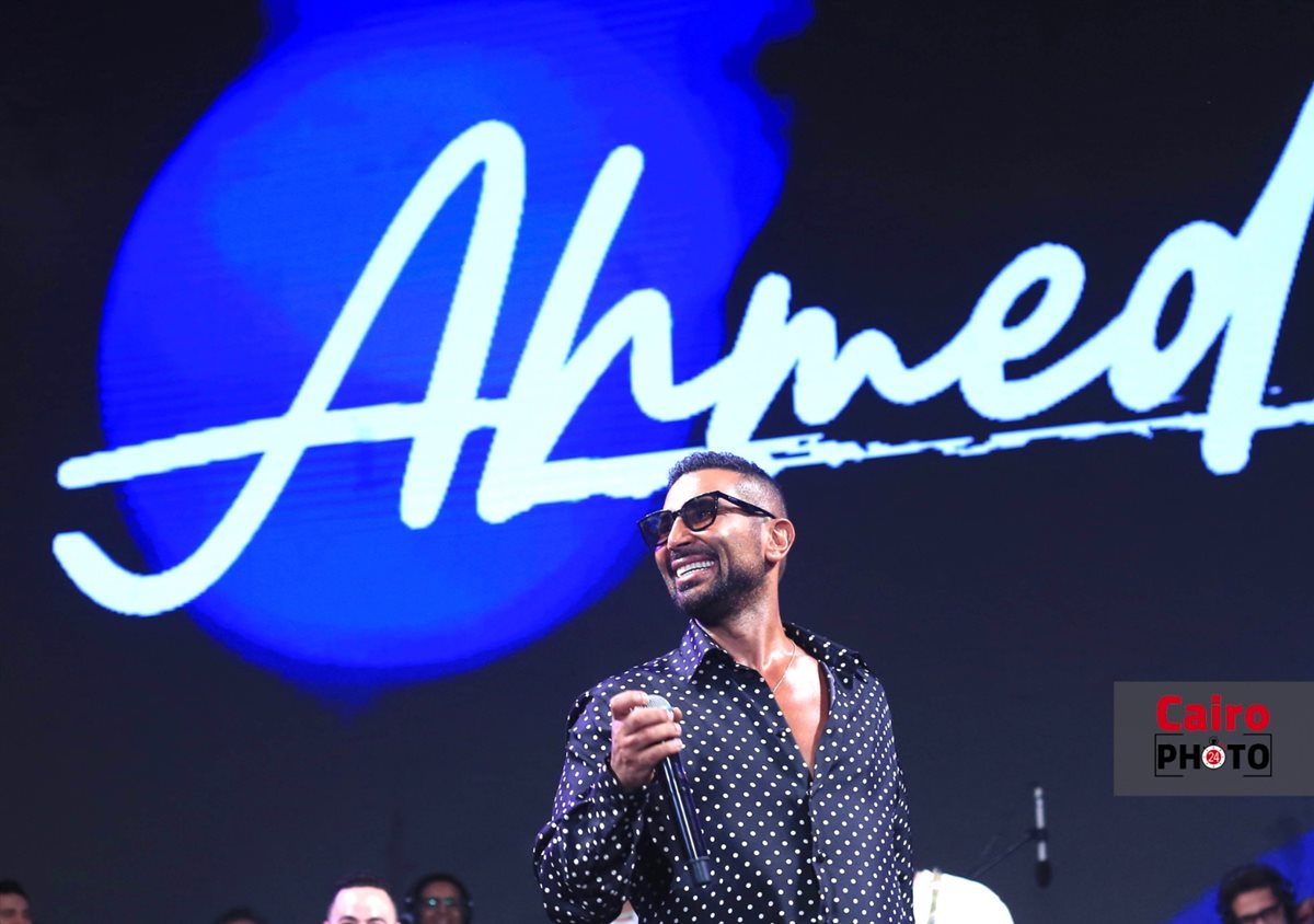 أحمد سعد من حفل مهرجان ليالي مراسي