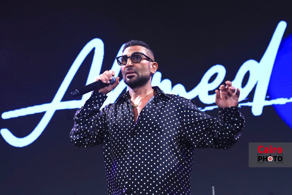 أحمد سعد من حفل مهرجان ليالي مراسي