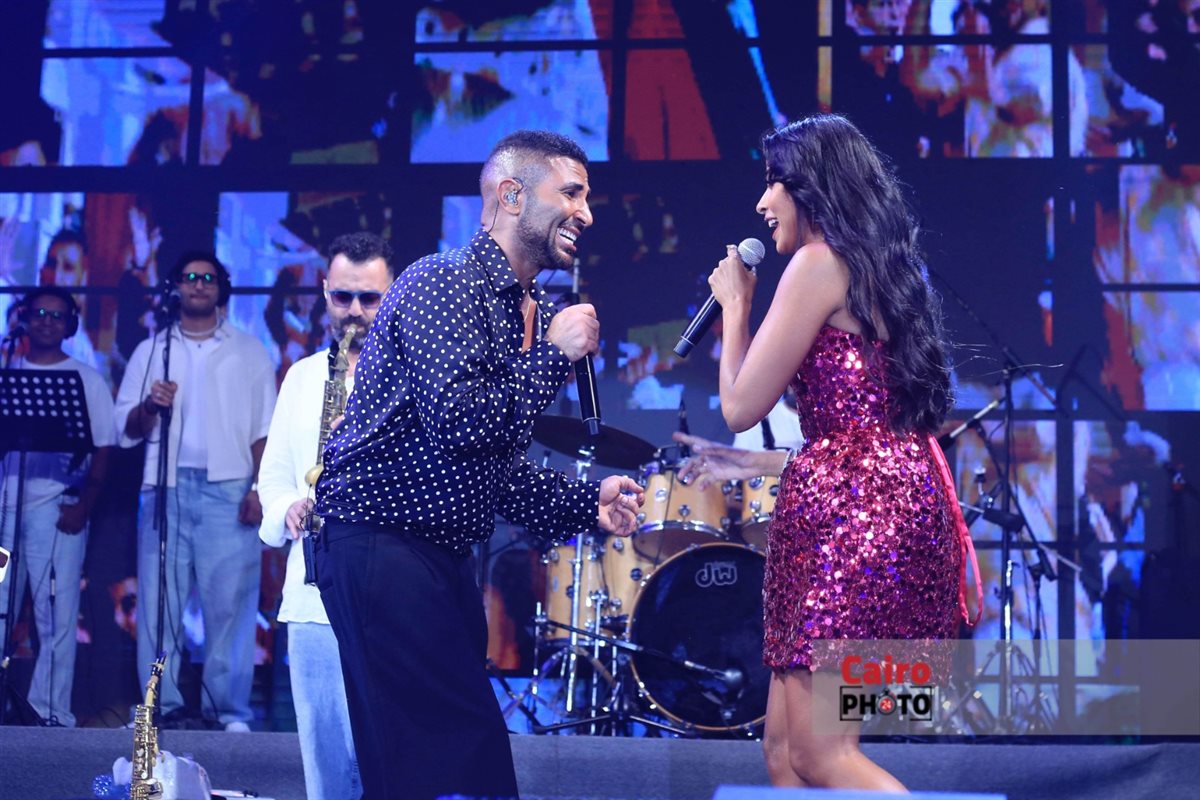 أحمد سعد وروبي يرفعان شعار كامل العدد في الليلة الثالثة لمهرجان مراسي