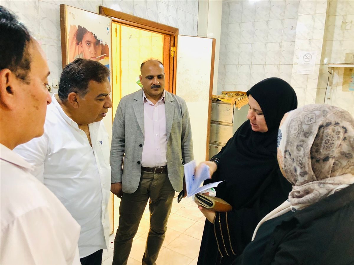 جانب من الزيارة 