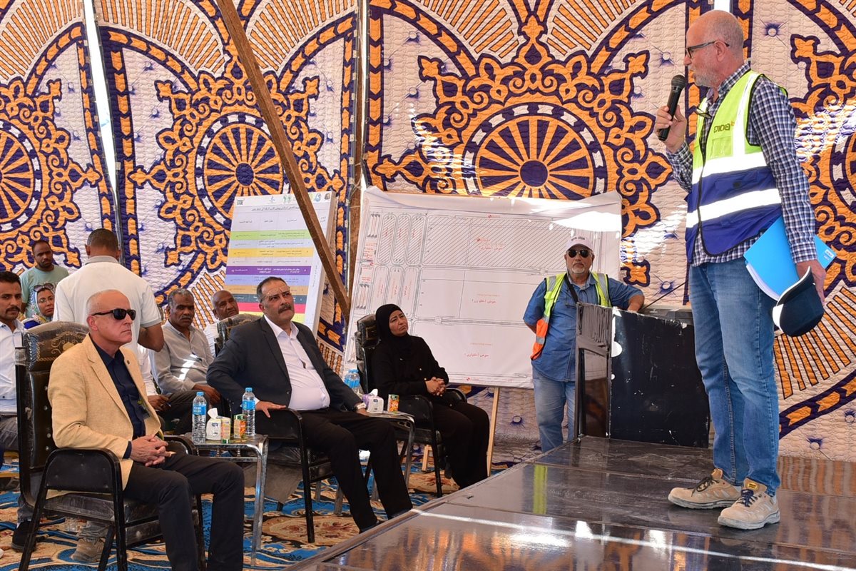 محافظ الأقصر يتفقد مشروعات بالطود 