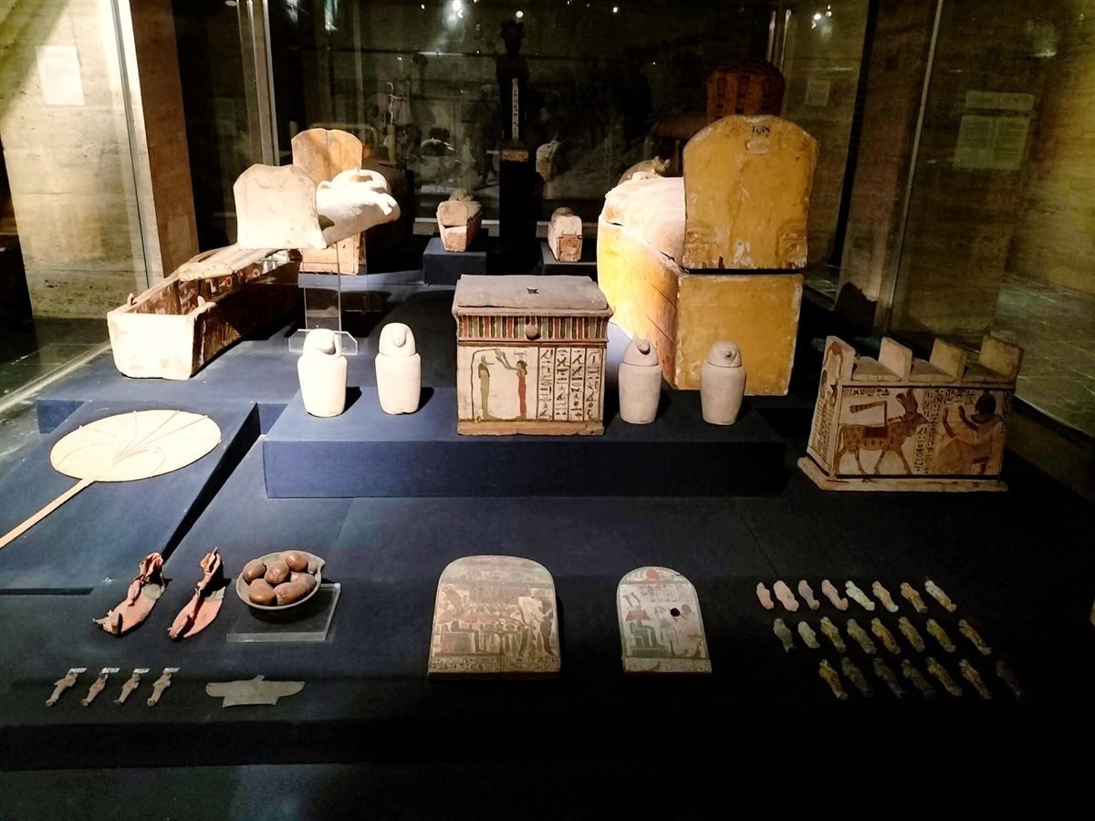 المتحف المصري بالتحرير يعرض كنوز خبيئة باب الجسس