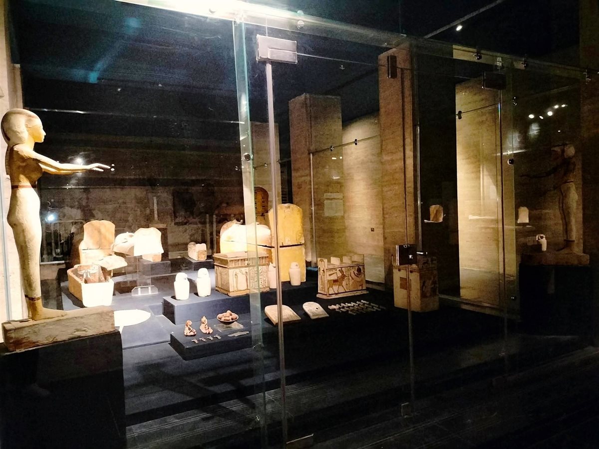  المتحف المصري بالتحرير يعرض كنوز خبيئة باب الجسس
