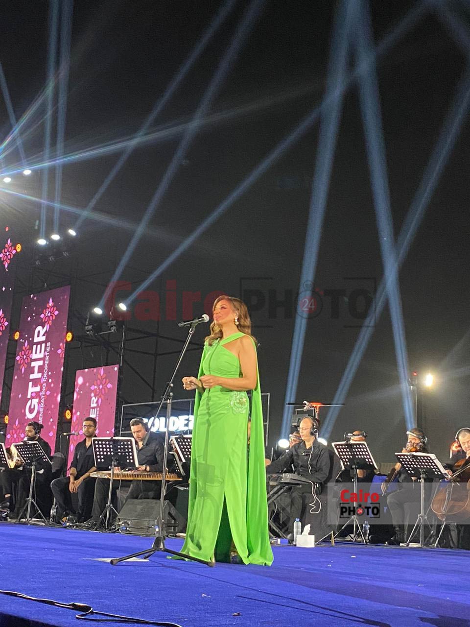 بعد شائعات إصابتها بالسرطان.. أول ظهور لـ أنغام بحفل خاص في المتحف المصري الكبير