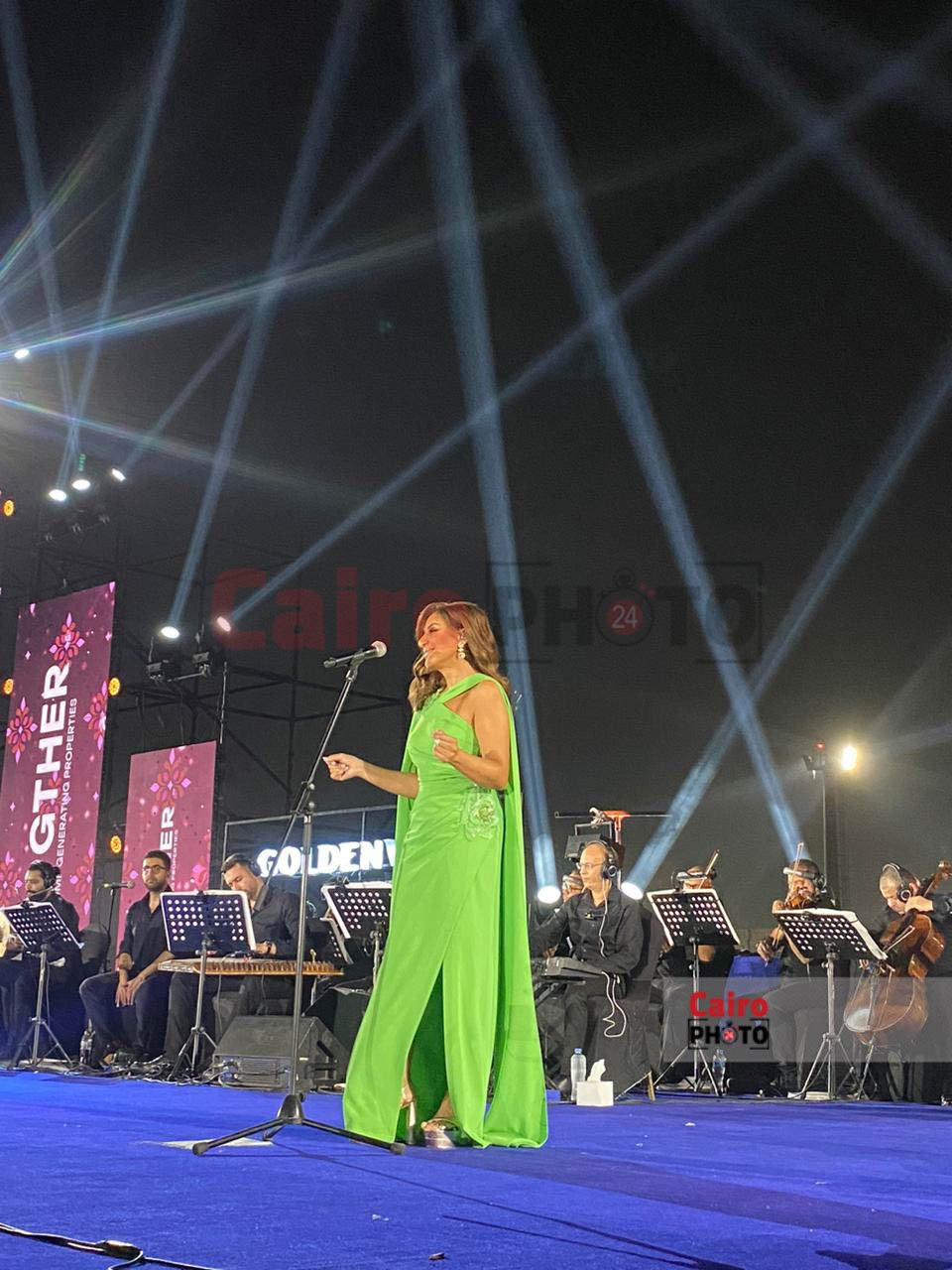 أنغام في حفل المتحف الكبير