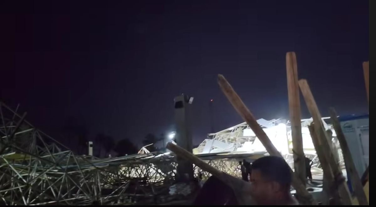 سقوط دندات موقف نجع حمادي الجديد بقنا