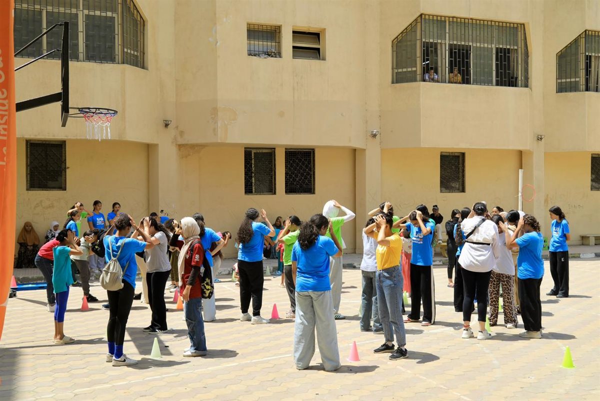 التضامن تنفذ مجموعة من الأنشطة المتنوعة التثقيفية والرياضية والترفيهية بمؤسسة فتيات العجوزة