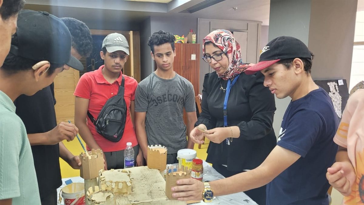 جانب من الورشة