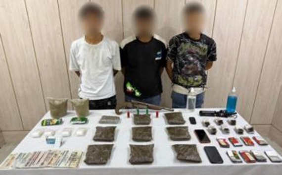 ضبط بؤر إجرامية لمحاولة جلب مخدرات للإتجار بها (8)