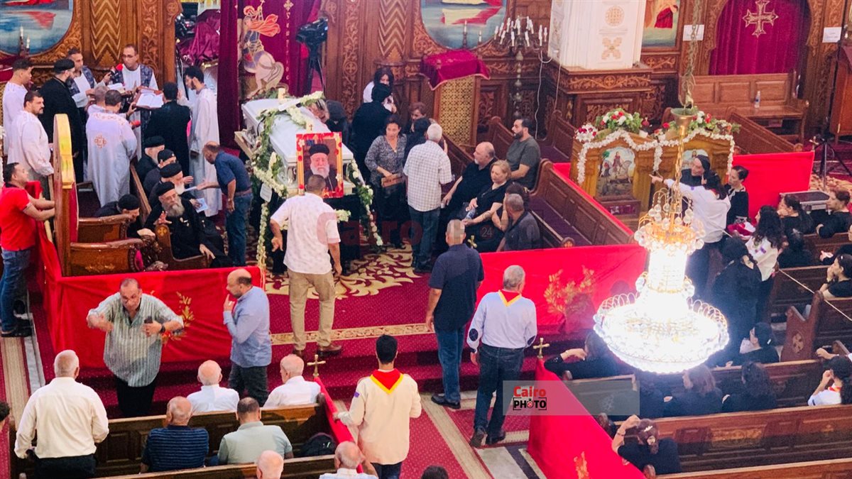 جنازة القمص بطرس الجبلاوي 