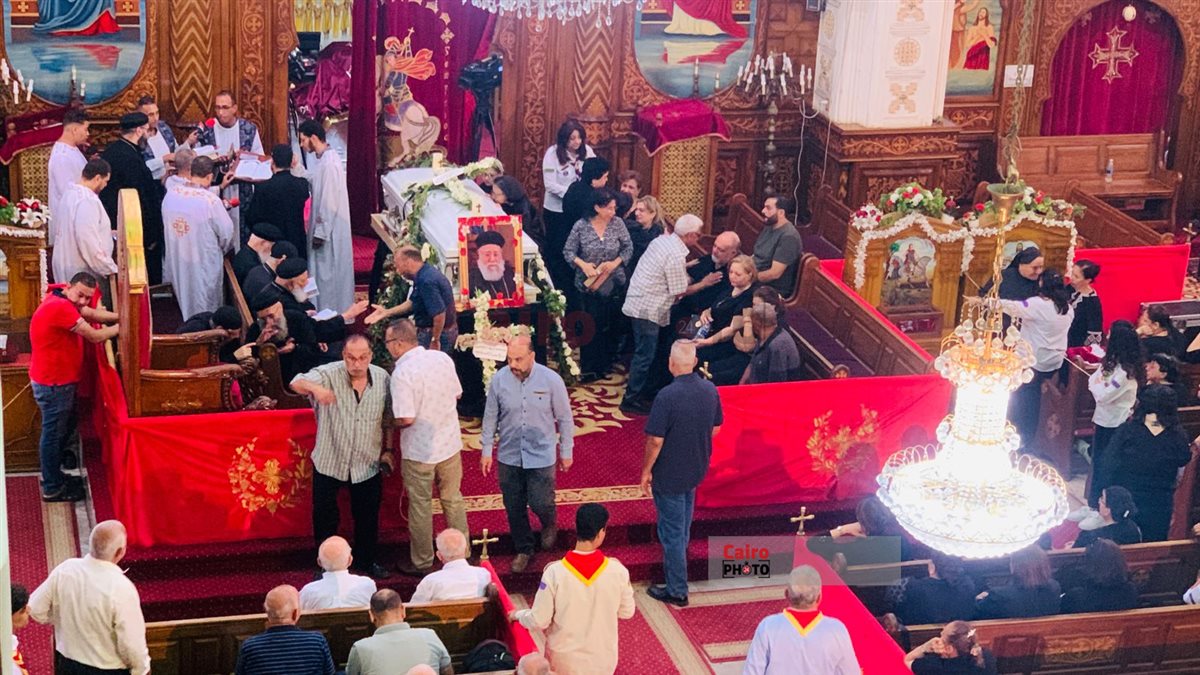 جنازة القمص بطرس الجبلاوي 