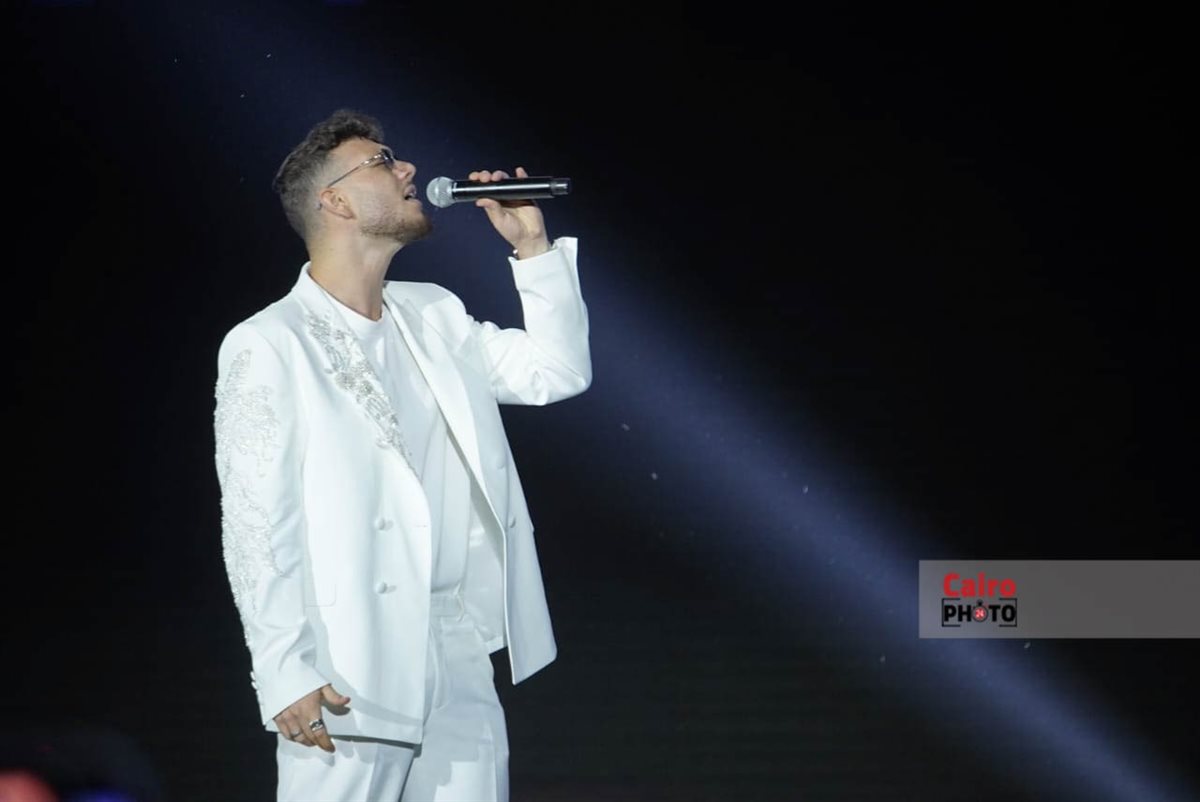 الشامي يشعل حفله الأول في مصر بمهرجان العلمين الجديدة
