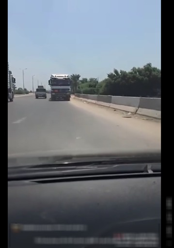 القبض علي سائق نقل لسيره عكس الاتجاه بكفر الشيخ 
