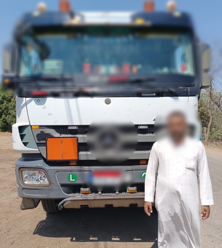 القبض علي سائق نقل لسيره عكس الاتجاه بكفر الشيخ 