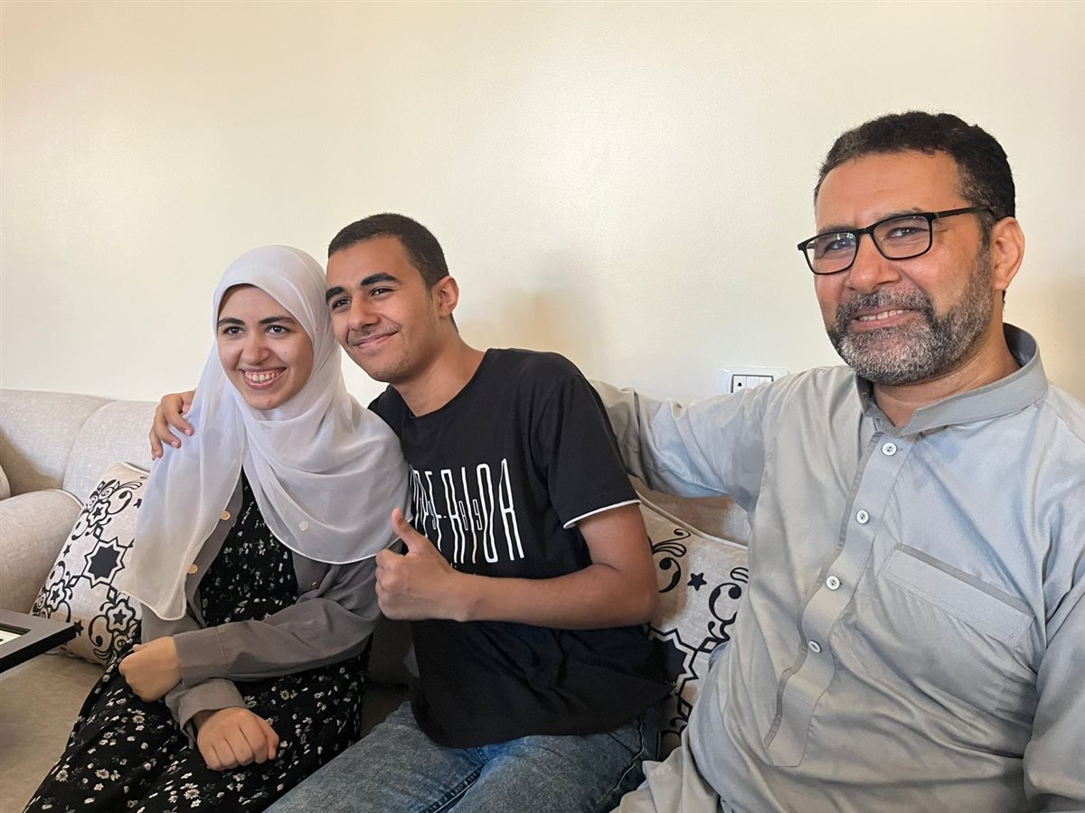 الطالب أدم السابع علي أوائل الثانوية الأزهرية