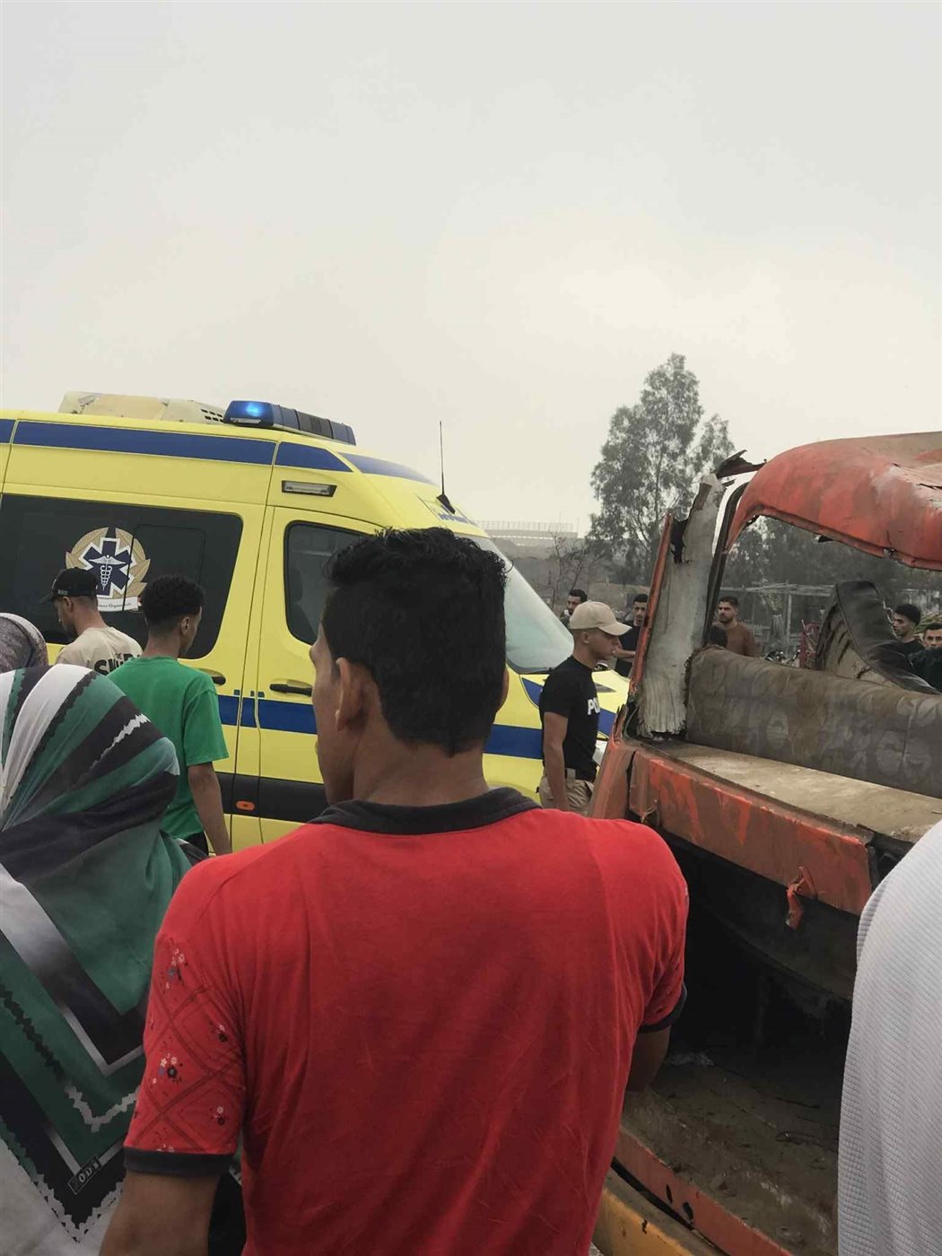 حادث طريق بورسعيد الإسماعيلية 