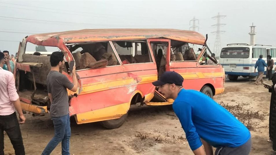 حادث على طريق بورسعيد - قص