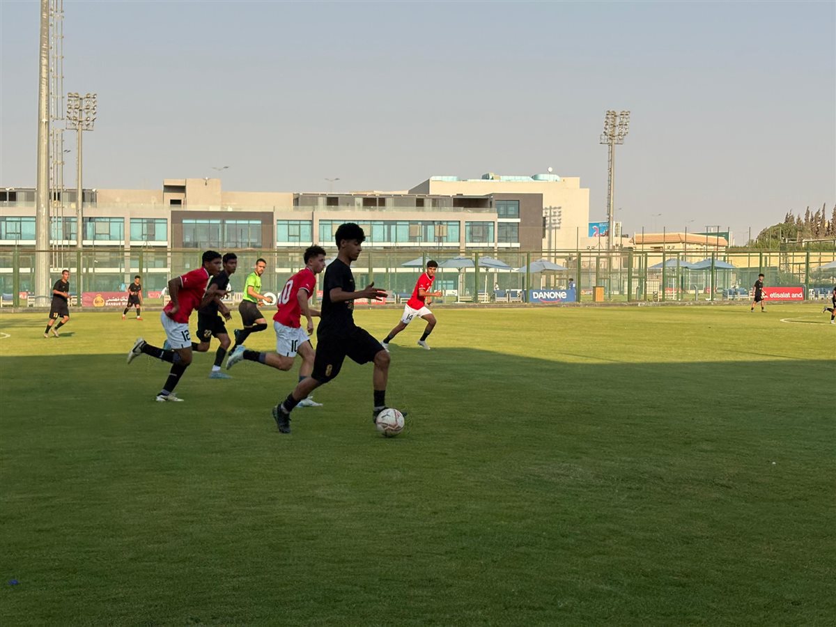 المنتخب الوطني تحت 17 عامًا يفوز على النصر للتصدير بخماسية