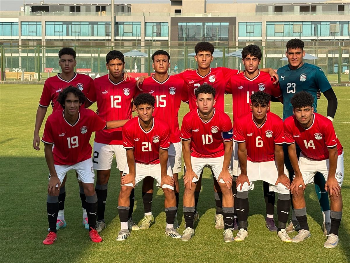المنتخب الوطني تحت 17 عامًا يفوز على النصر للتصدير بخماسية
