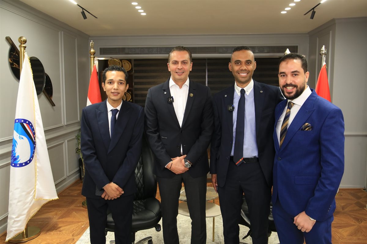 جانب من حوار النائب أحمد عبد الجواد