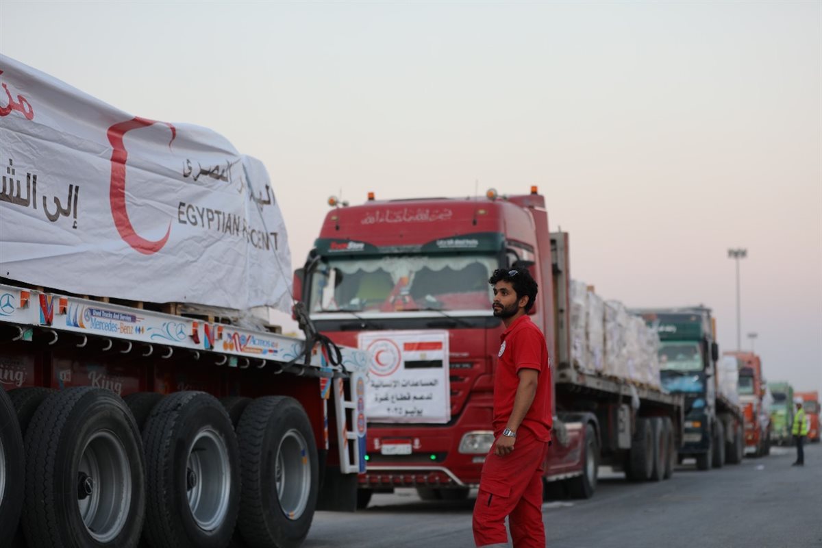 لليوم الثاني على التوالي.. قافلة «زاد العزة من مصر لغزة» تنطلق نحو غزة حاملة 1500 طن مساعدات