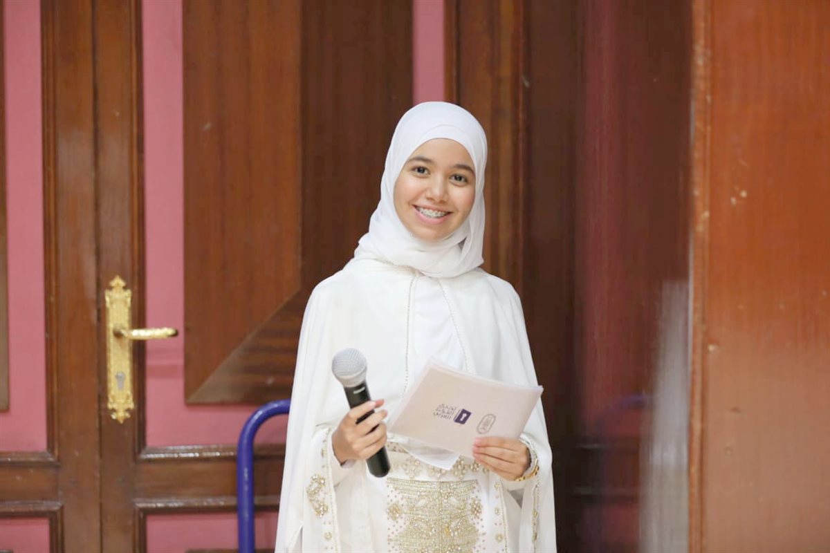  فاطمة عاطف البنداري الطالبة بالشهادة الثانوية الأزهرية