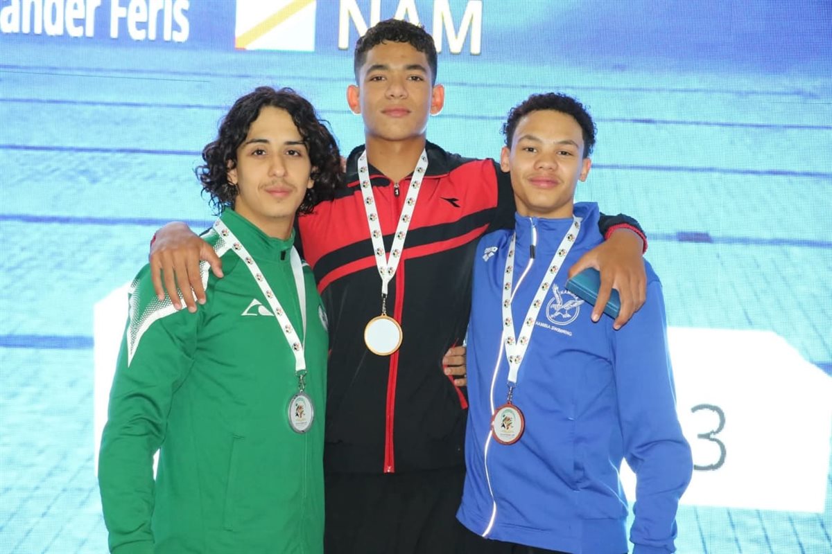 <strong>سيطرة مصرية علي ذهبيات السباحة في دورة الألعاب الإفريقية للمدارس بالجزائر</strong>