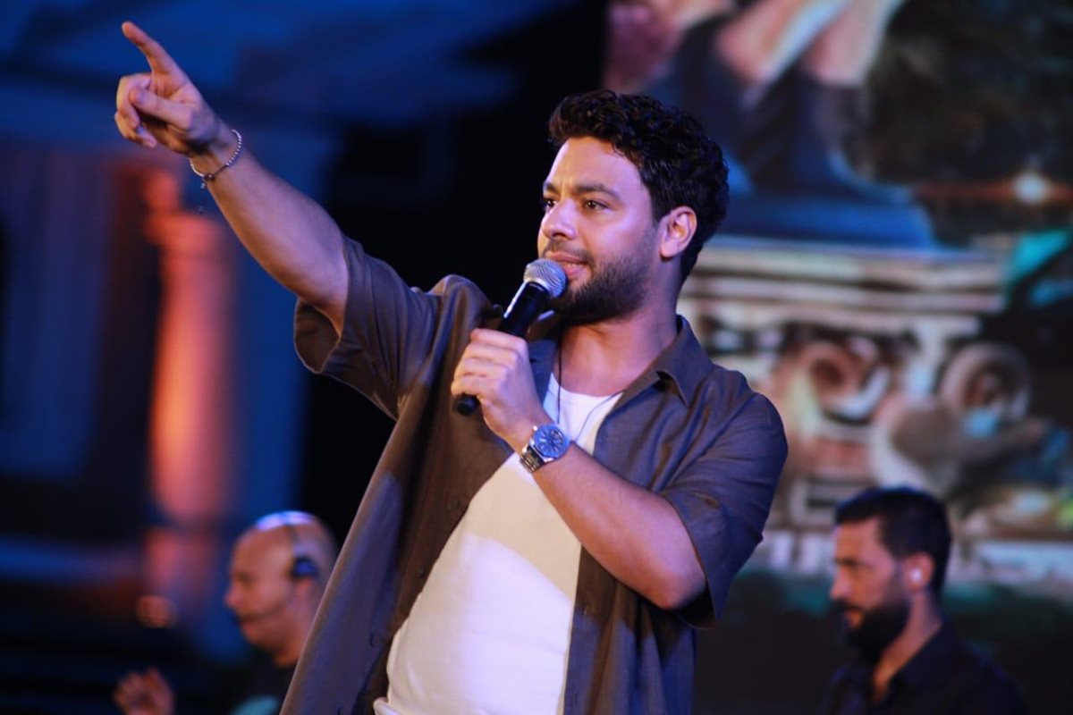 حفل أحمد جمال ونسمة عبد العزيز من صيف الأوبرا 2025&nbsp;