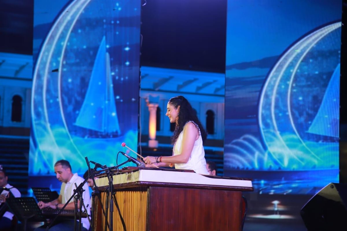 حفل أحمد جمال ونسمة عبد العزيز من صيف الأوبرا 2025&nbsp;