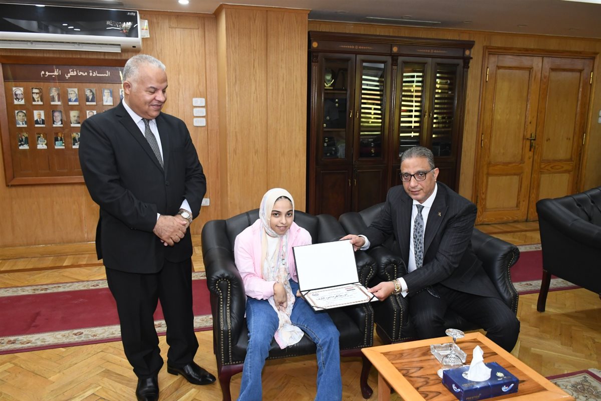 أثناء التكريم 