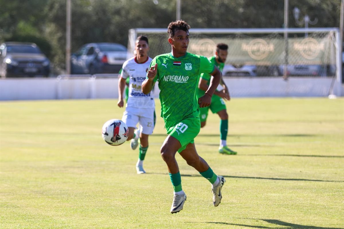 <strong>المصري يفوز على هلال مساكن بثلاثية نظيفة </strong>