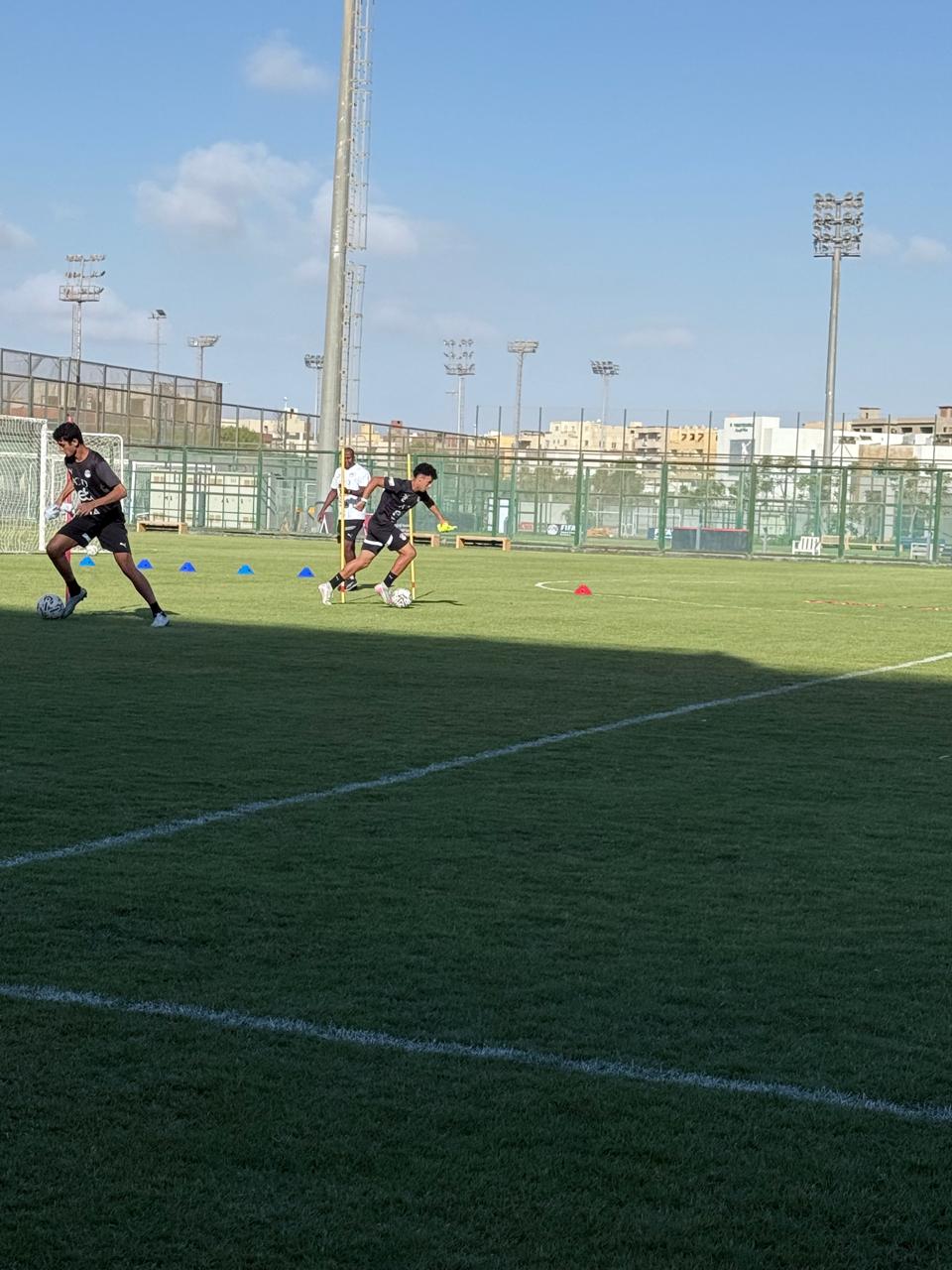 المران الصباحي لمنتخب الشباب (1)