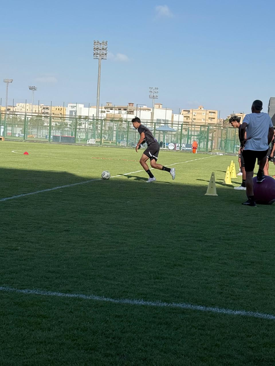 المران الصباحي لمنتخب الشباب (4)