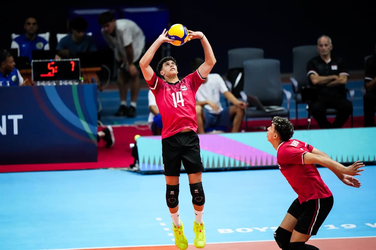 <strong>منتخب شباب الطائرة يهزم كندا بالثلاثة في بطولة العالم تحت 19 سنة</strong>