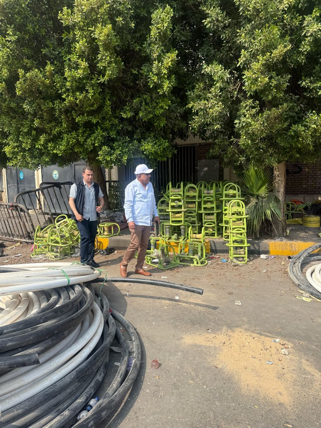 جانب من الزيارة الميدانية